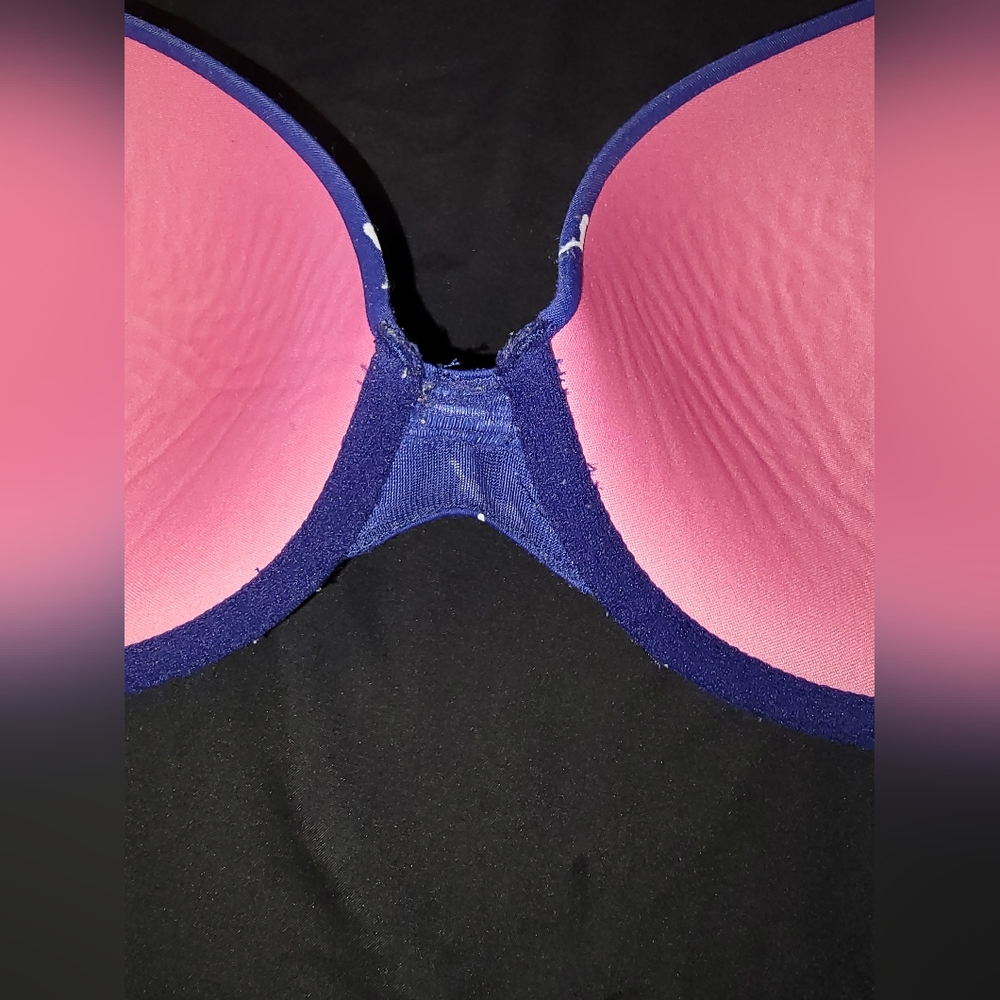 PINK VICTORIA'S SECRET Size 36D color blue